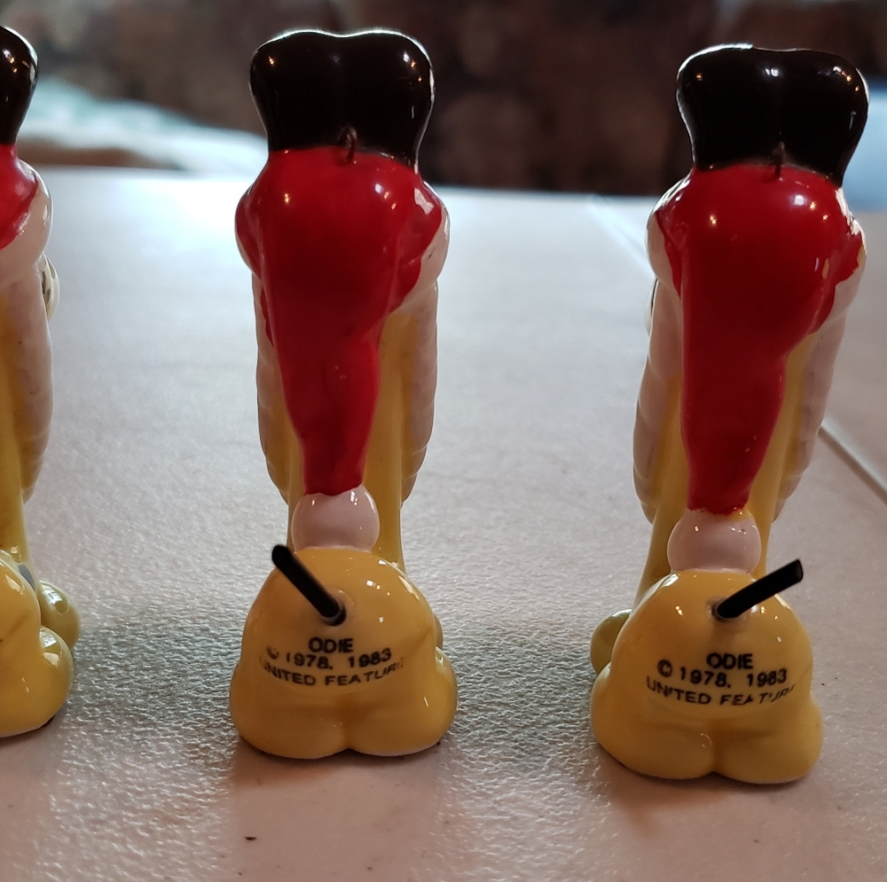 Vintage Garfield Odie Christmas Ornament lot - Picture 3 of 6